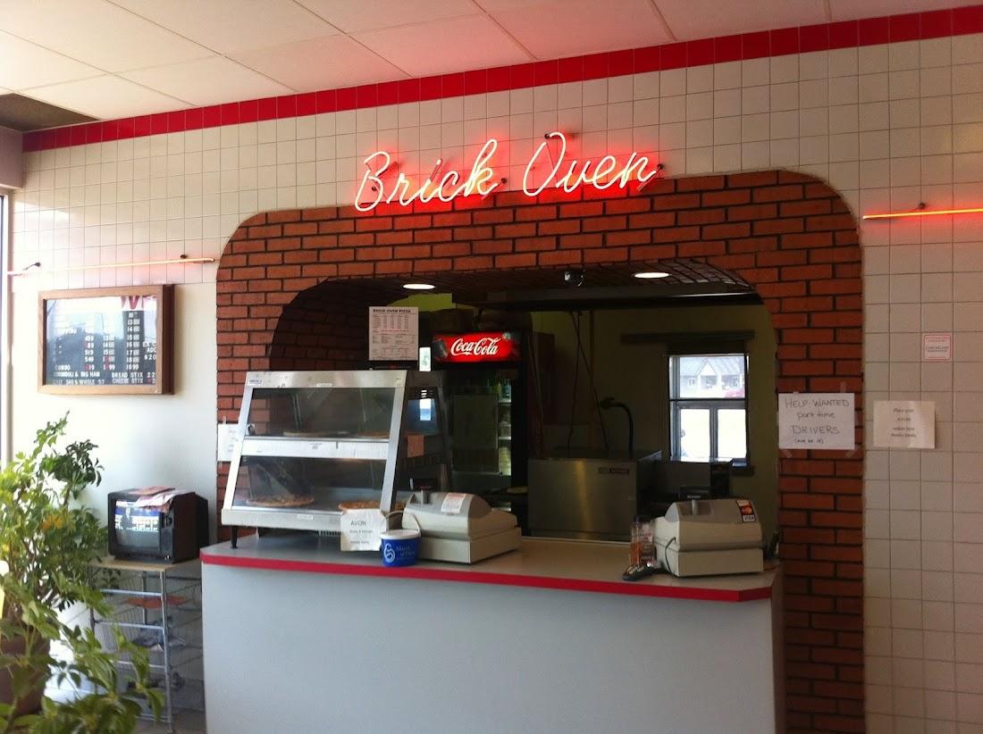 Brick Oven Pizza Menu